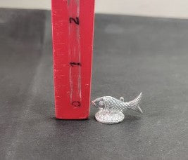 Pure Silver Fish Idol for pooja 13gm - By Mahita Collections